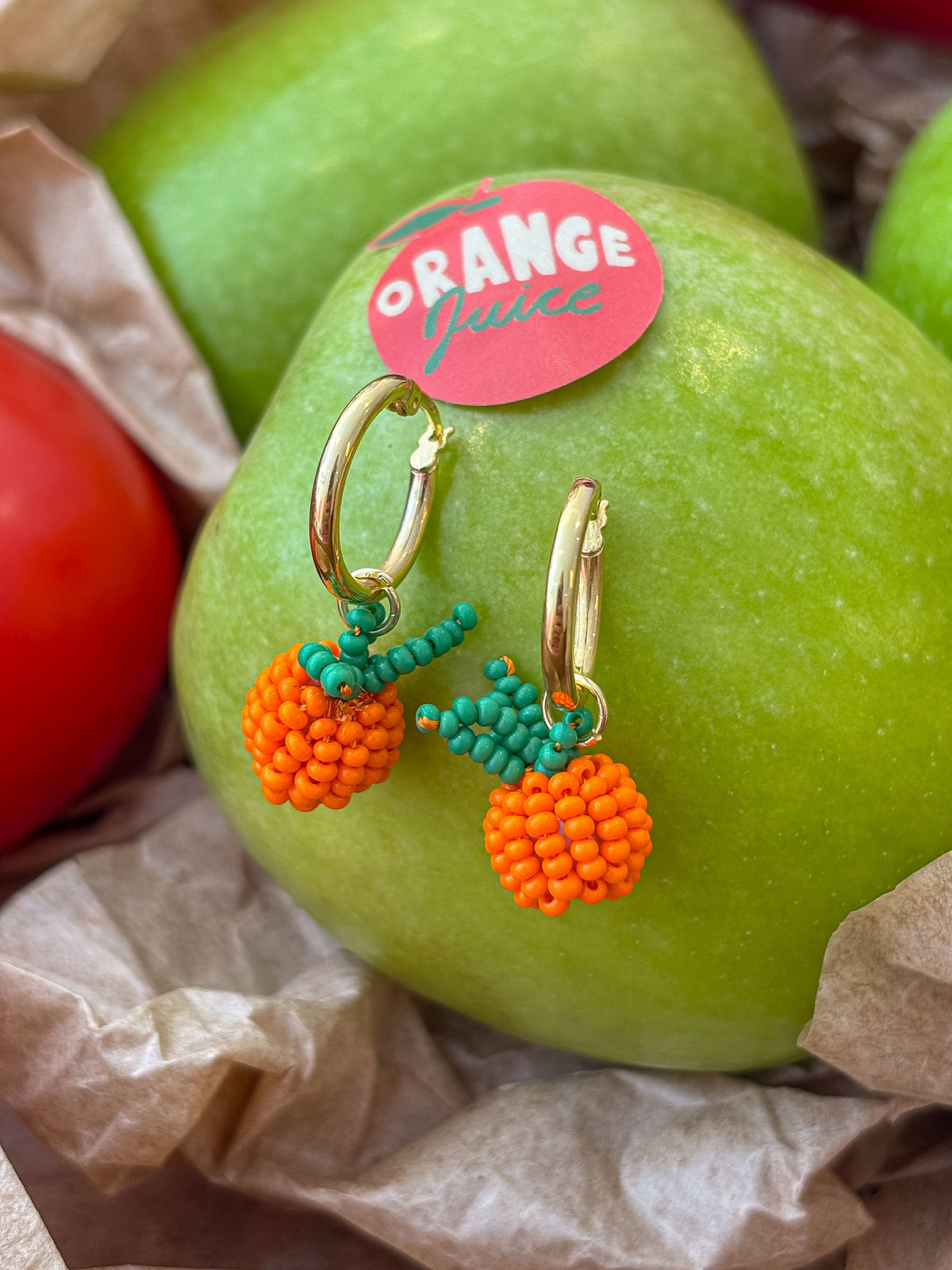 Gold Hoop Earrings